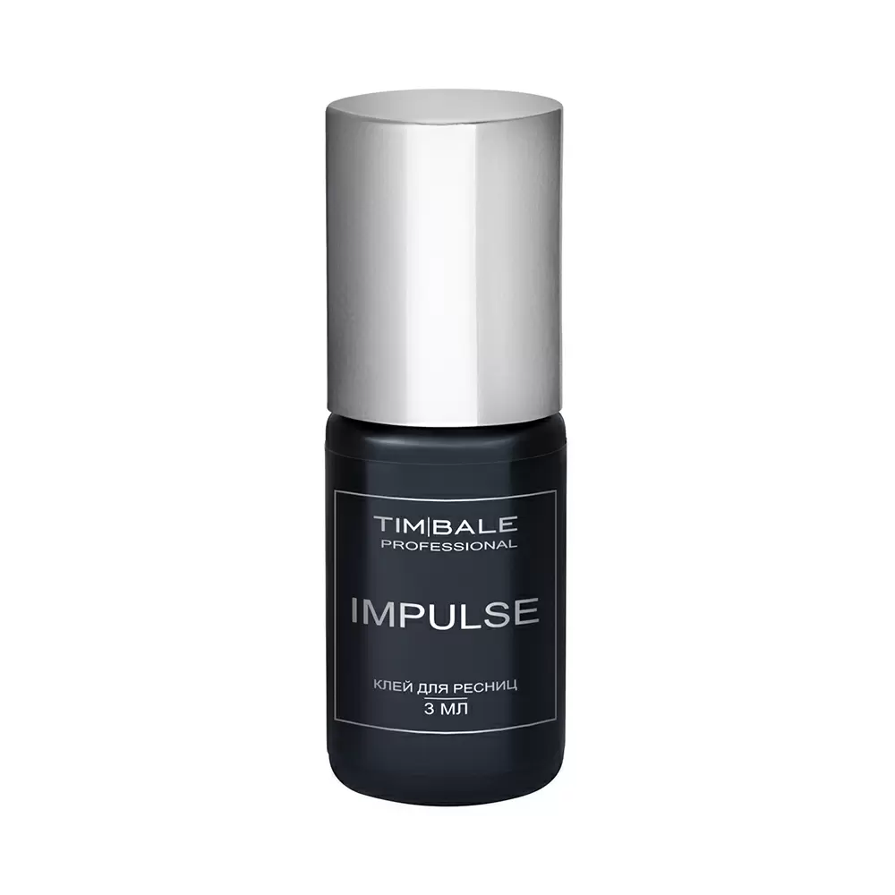 Клей TimBale IMPULSE чёрный для наращивания ресниц, 3 мл