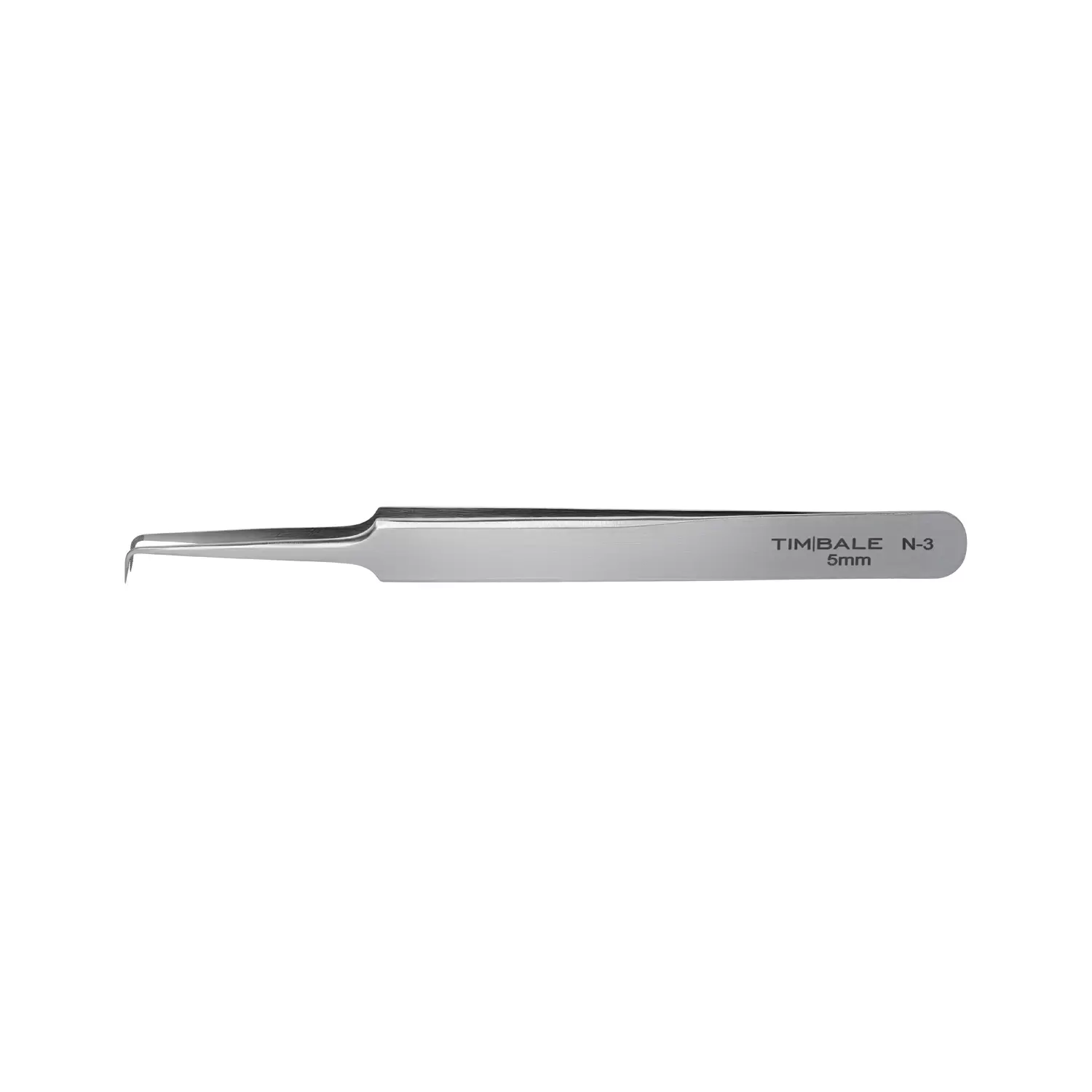Пинцет для наращивания ресниц TimBale Nano N-3, 5 мм