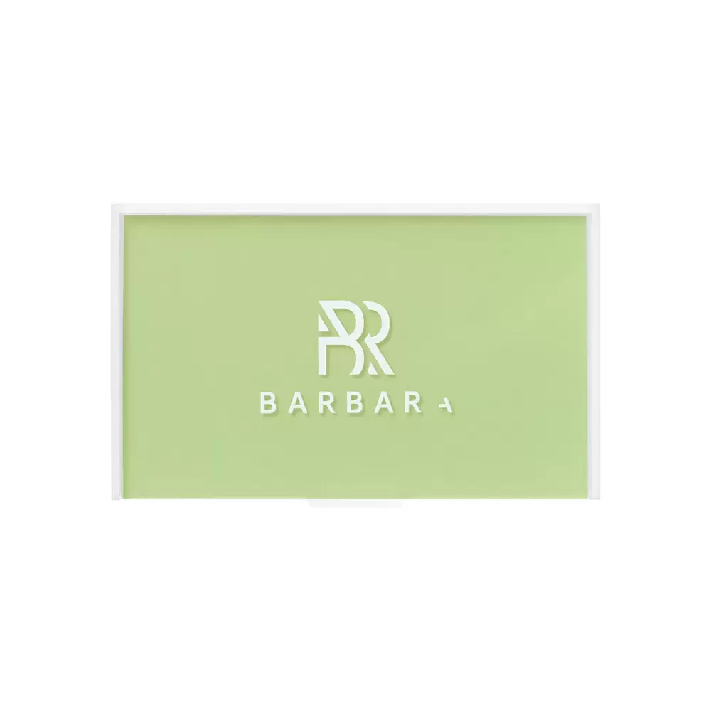 Лэшбокс фирменный BARBARA, Olive, 5 планшетов, Оливковый