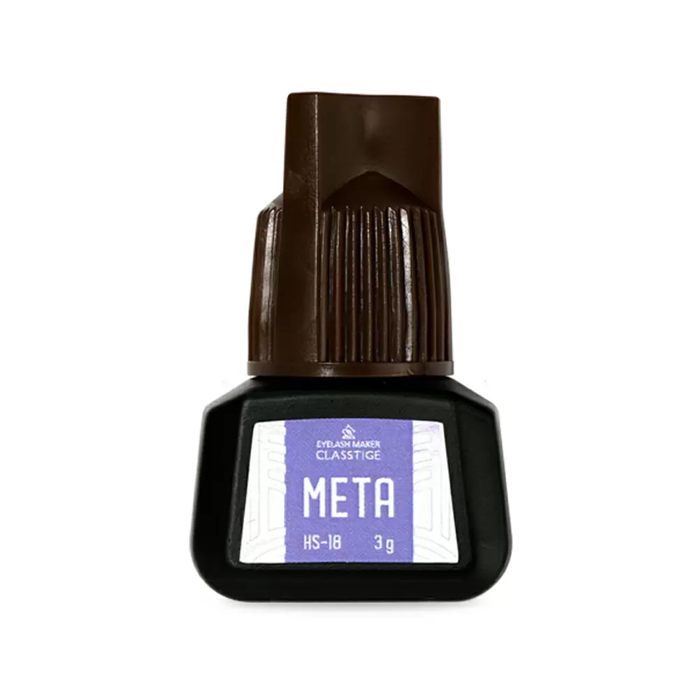 Клей Eyelash Maker HS-18 Meta чёрный для наращивания ресниц, 3 г