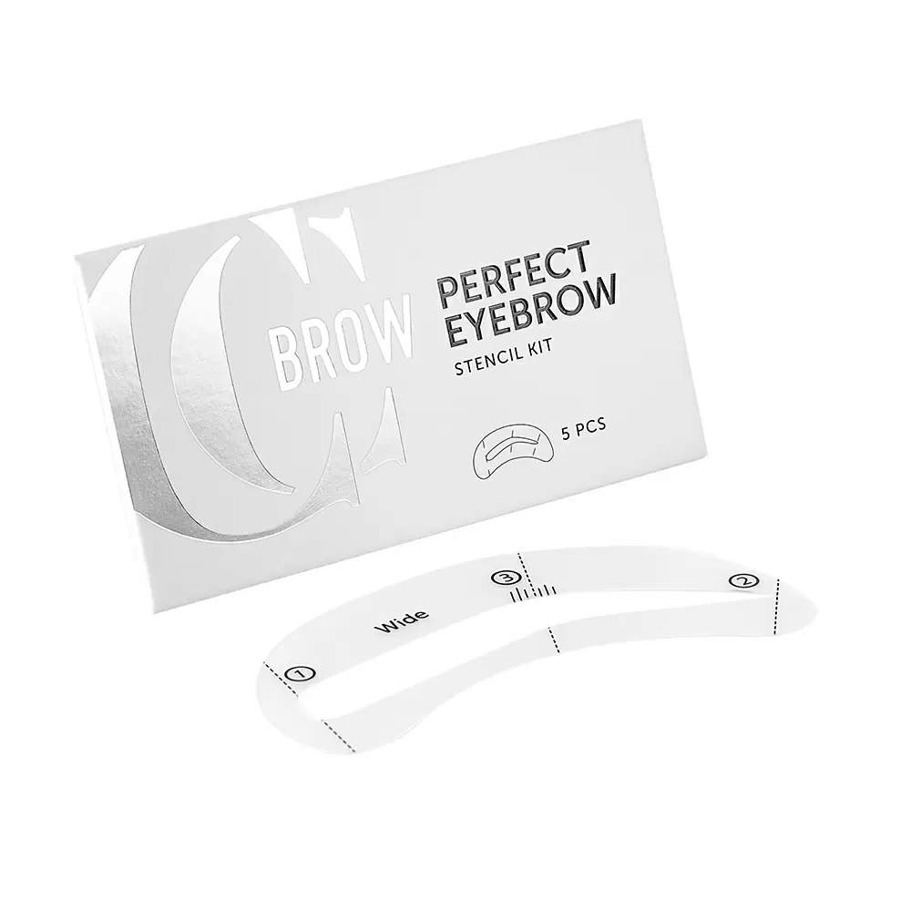 Набор трафаретов для бровей Perfect Eyebrow, CC Brow, 5 шт
