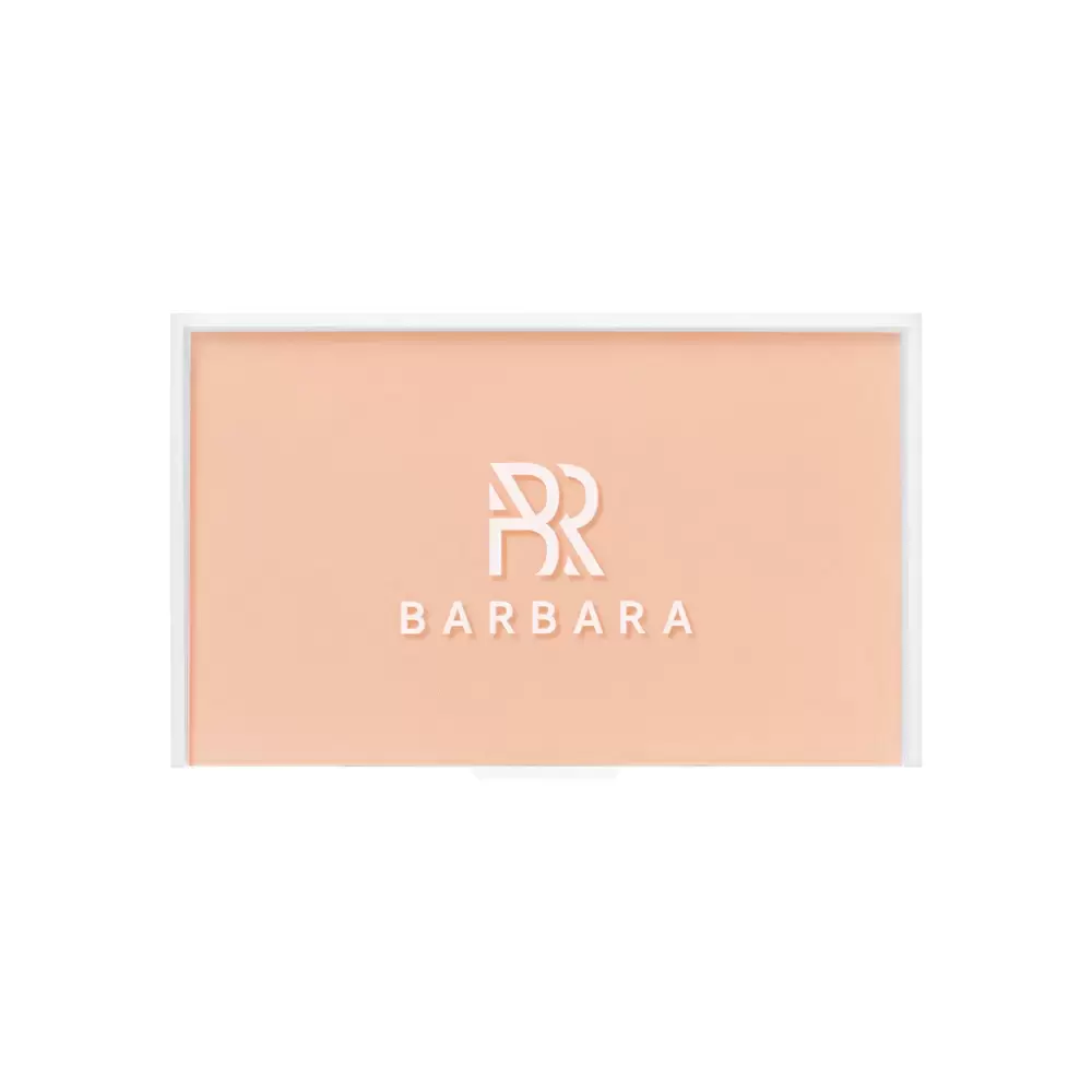 Лэшбокс фирменный BARBARA, Peach, 5 планшетов, Персиковый