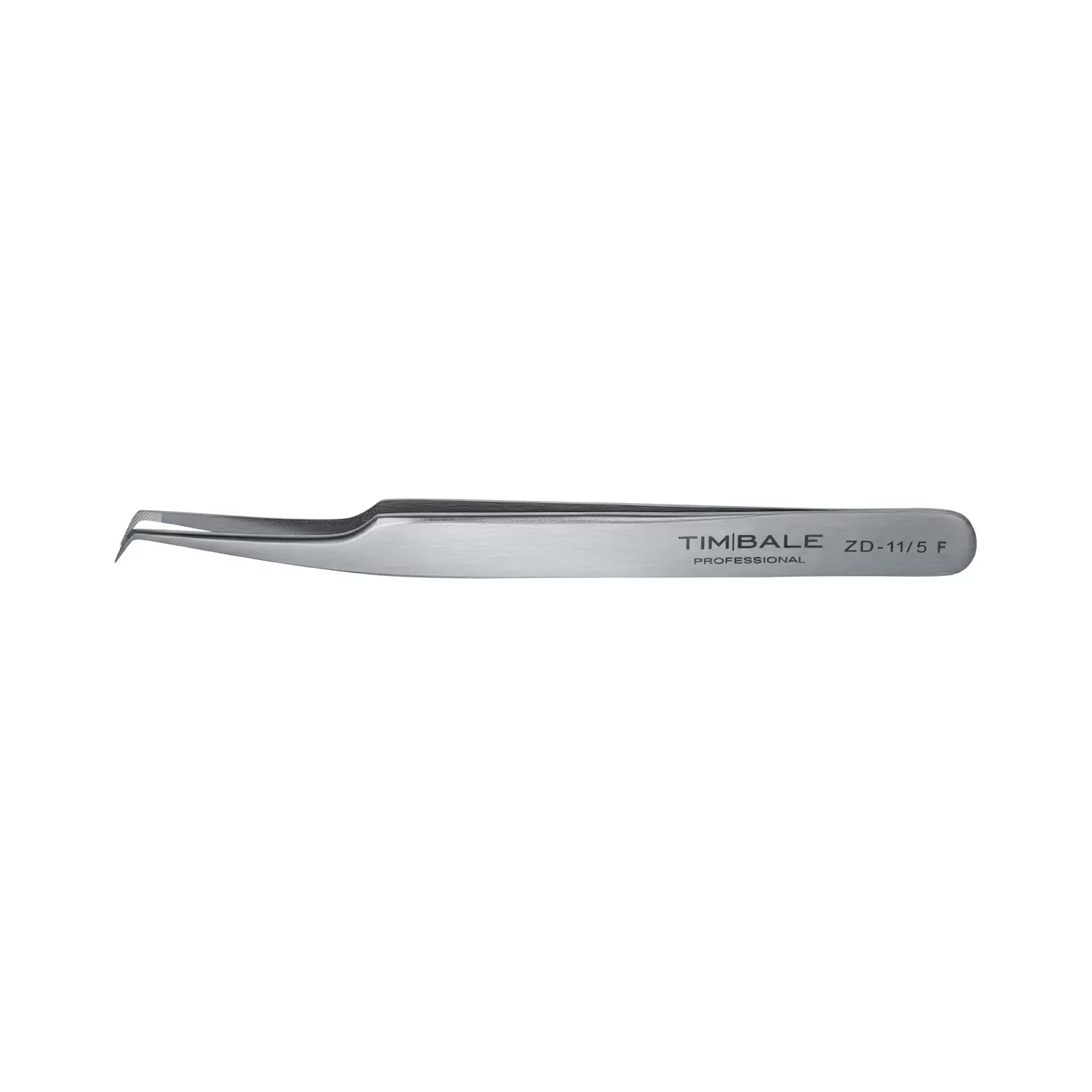 Пинцет для наращивания ресниц TimBale ZD-11, 5 мм, Fiber