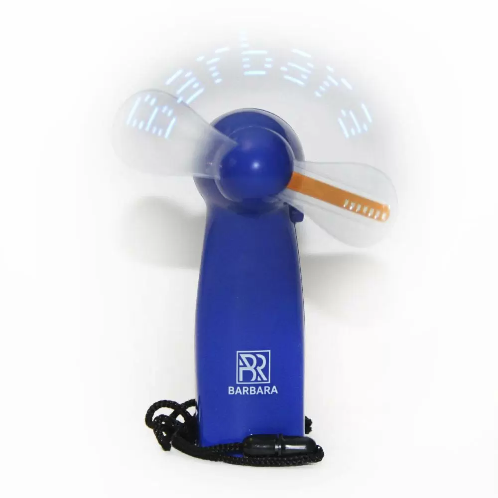 Вентилятор для сушки ресниц BARBARA с LED, Синий