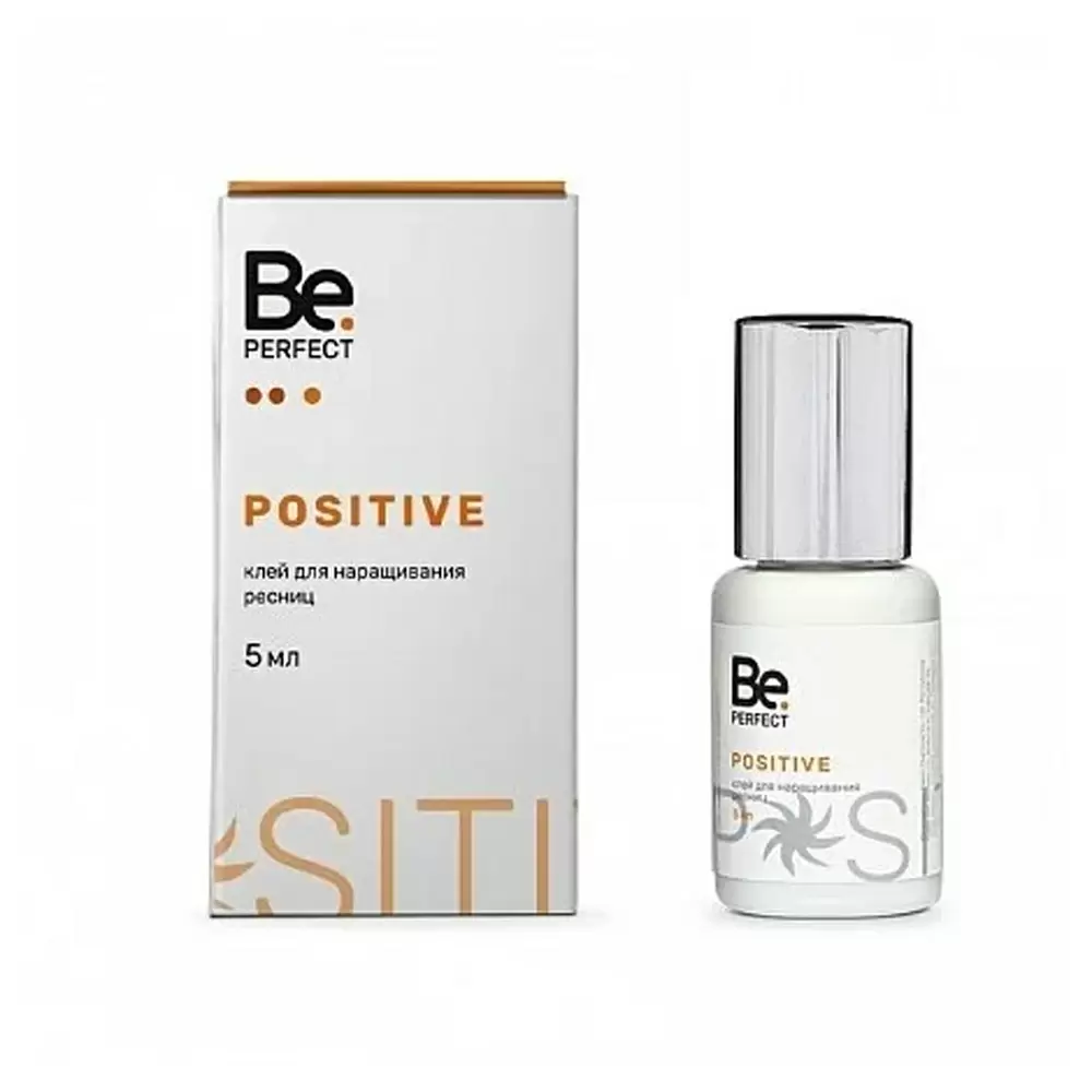 Клей Be Perfect Positive чёрный для наращивания ресниц, 5 мл, Коробочка
