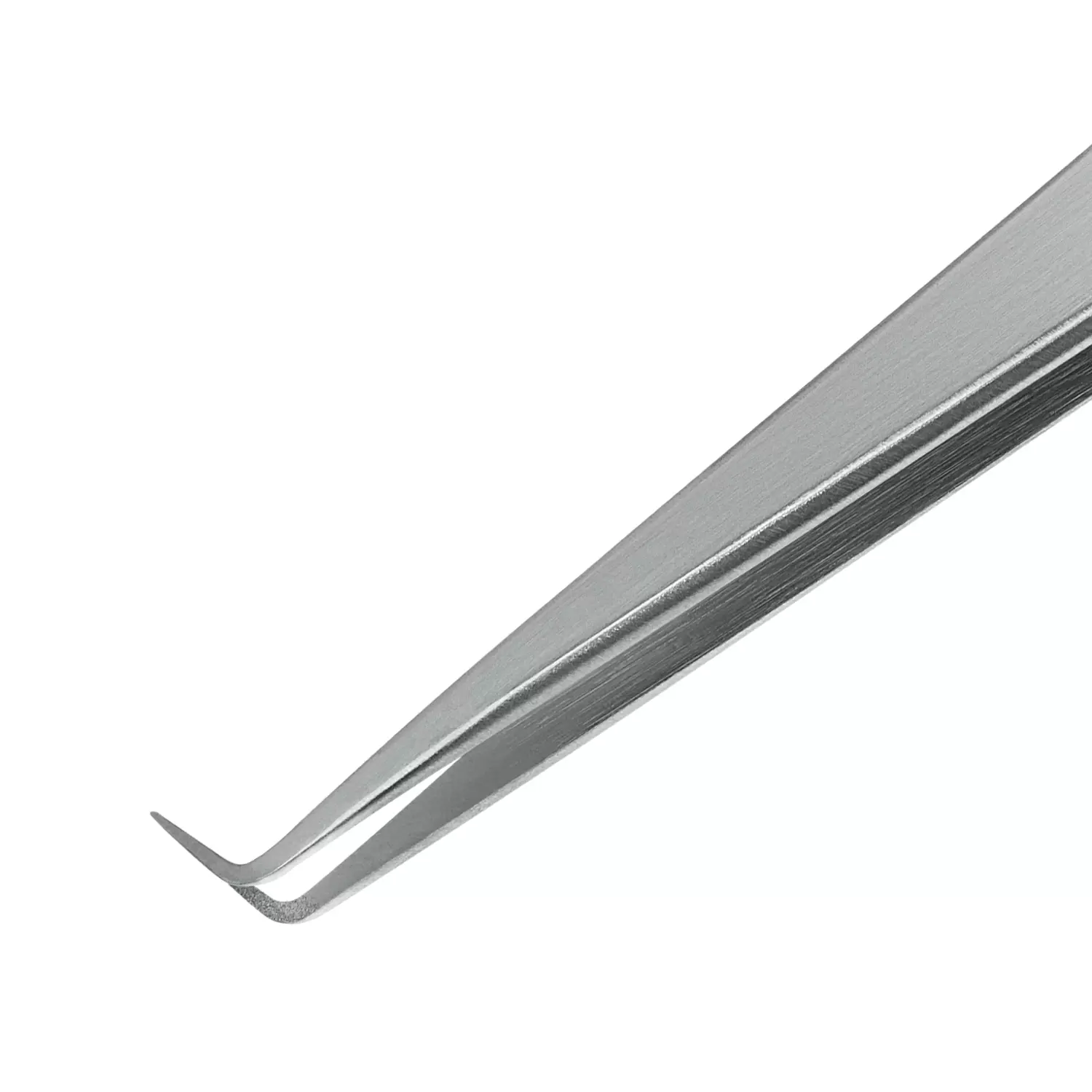 Пинцет для наращивания ресниц TimBale Diamond C-101, 5 мм, 90 градусов