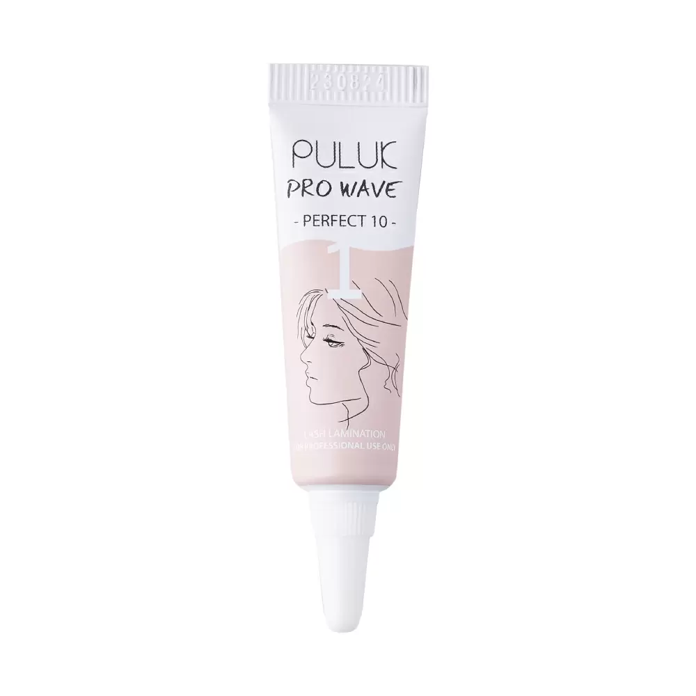 Состав №1 для ламинирования ресниц Puluk Pro Wave (waving cream), 7 г