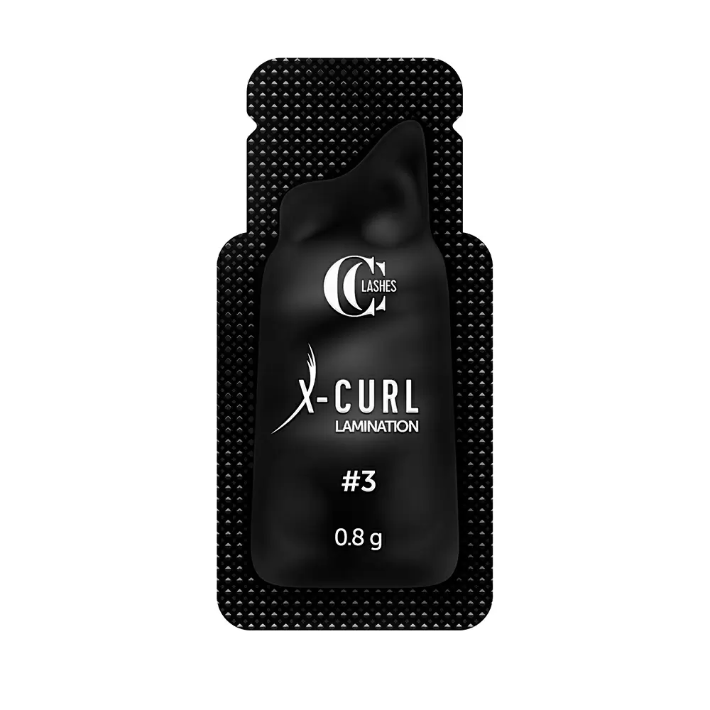 Ламинирование бровей и ресниц X-CURL, саше, состав 3, 0.8 г