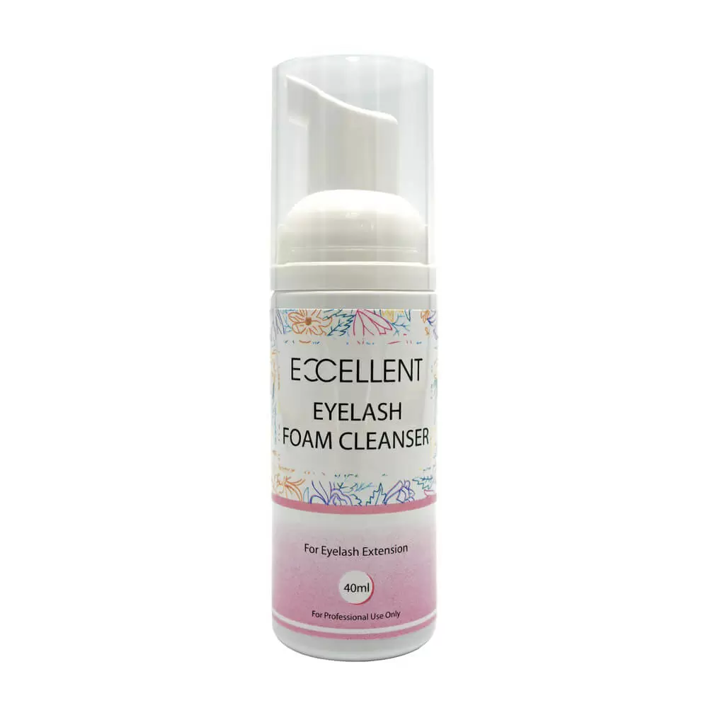 Пенка очищающая для ресниц и бровей Excellent FOAM CLEANSER