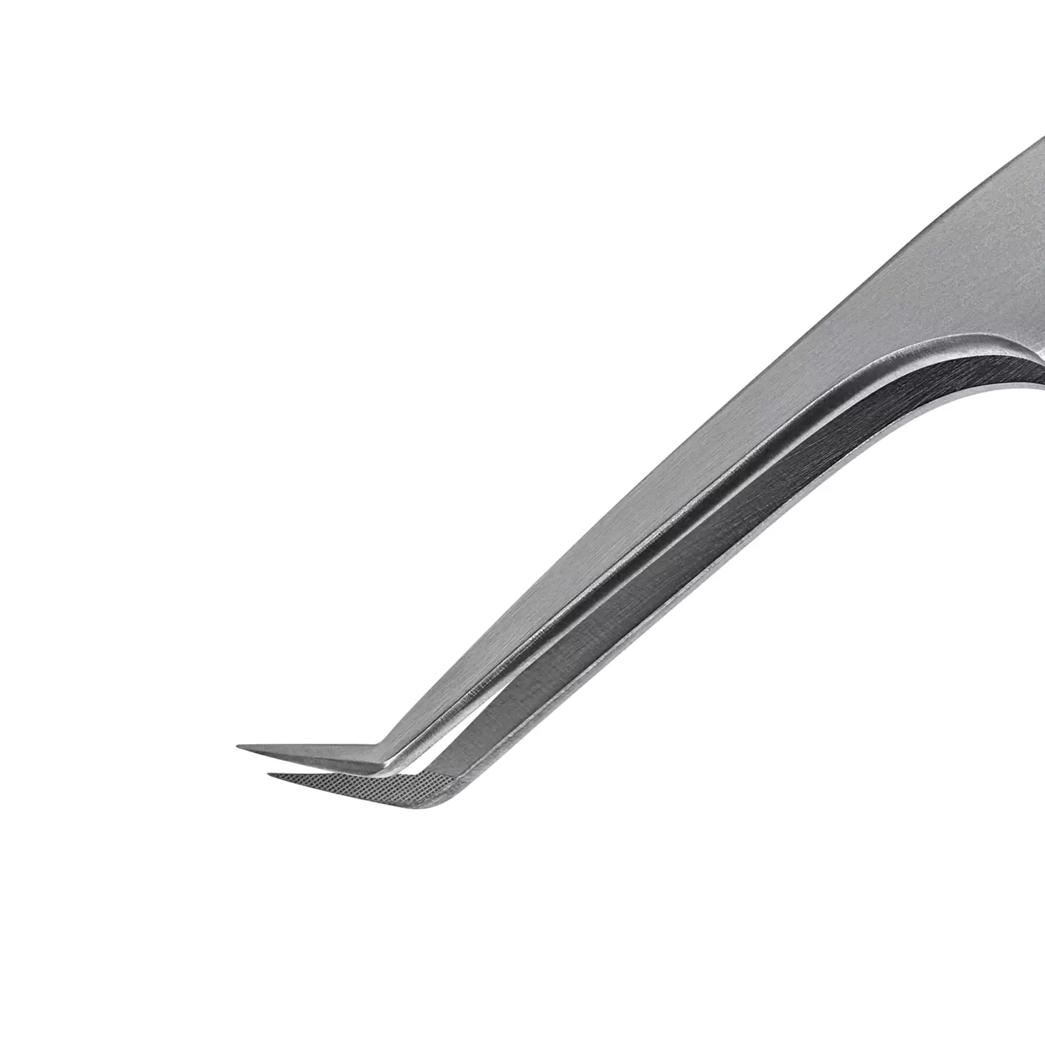 Пинцет для наращивания ресниц TimBale Nano C-54, 7 мм
