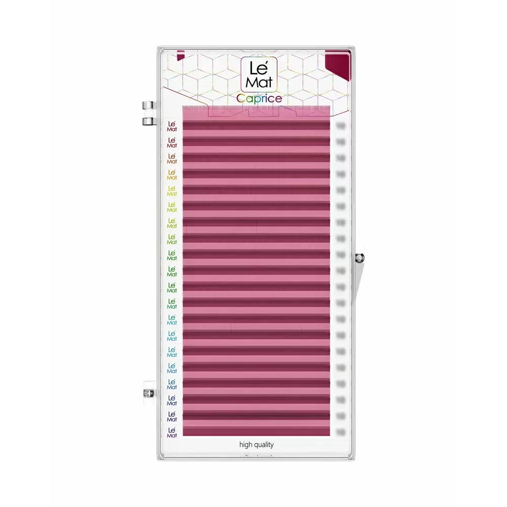 Ресницы розовые Le Maitre Caprice Pink, Микс 20 линий