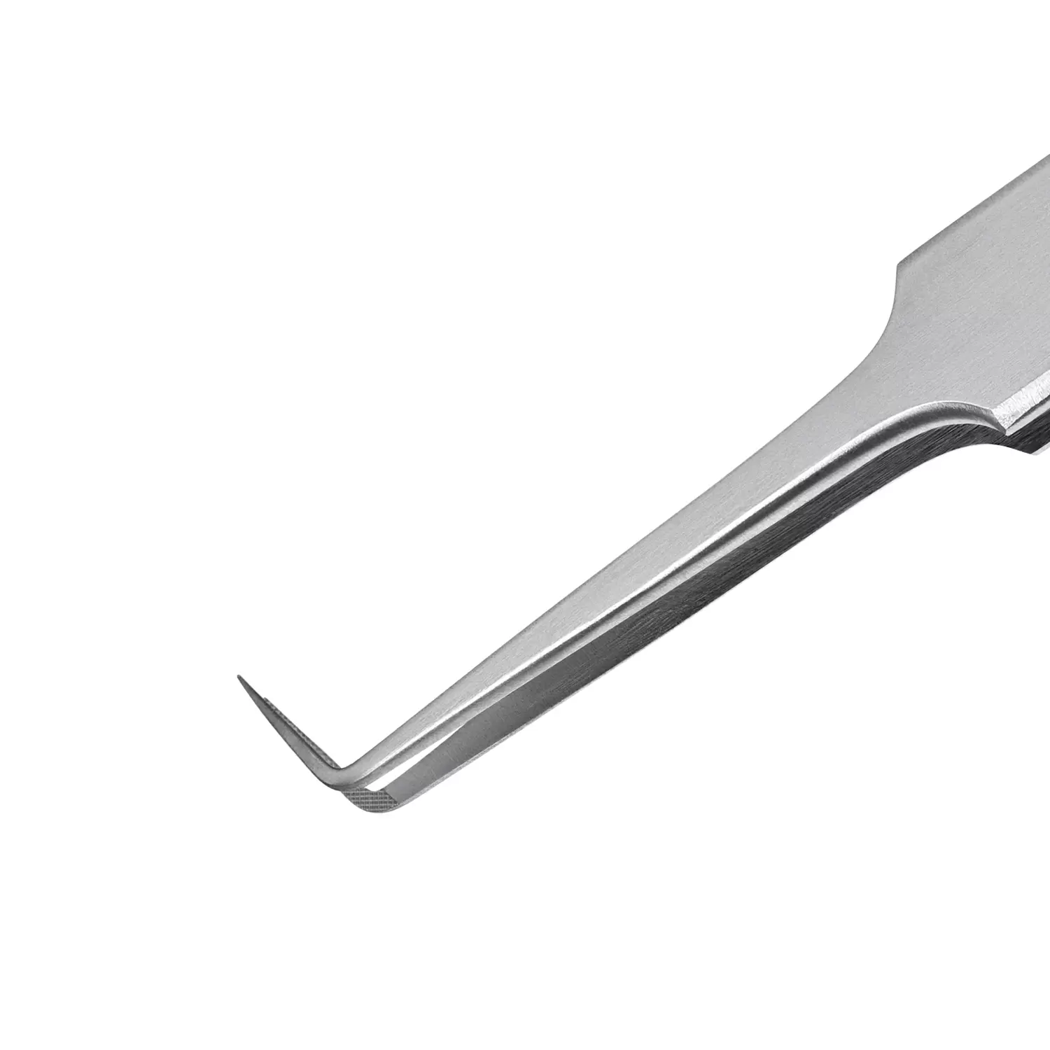Пинцет для наращивания ресниц TimBale Nano N-3, 7 мм