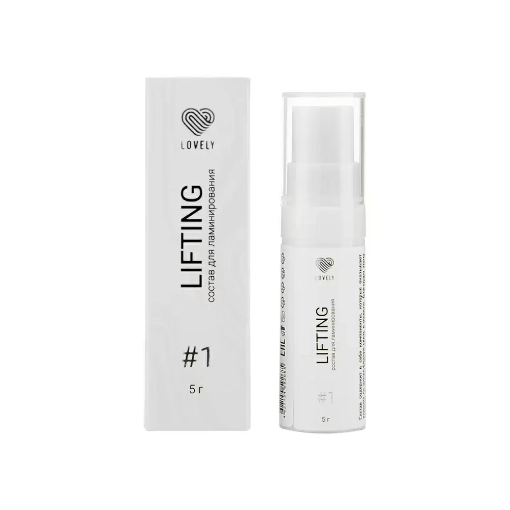 Состав для ламинирования ресниц Lovely №1 Lifting, 5 мл
