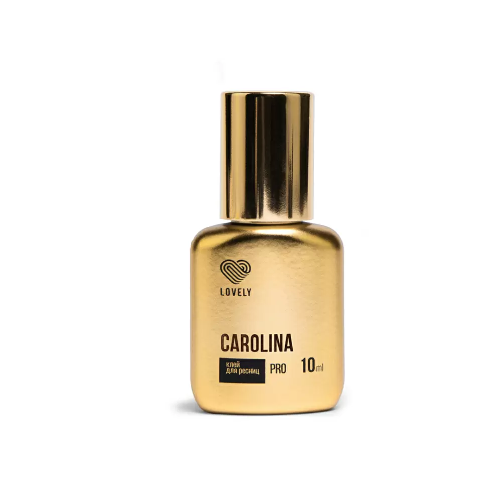 Клей Lovely Carolina чёрный для наращивания ресниц, 10 мл