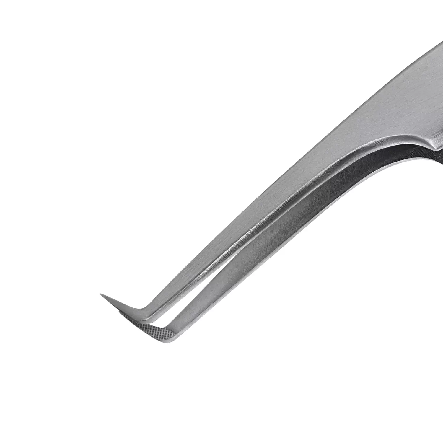 Пинцет для наращивания ресниц TimBale Nano C-55, 5 мм