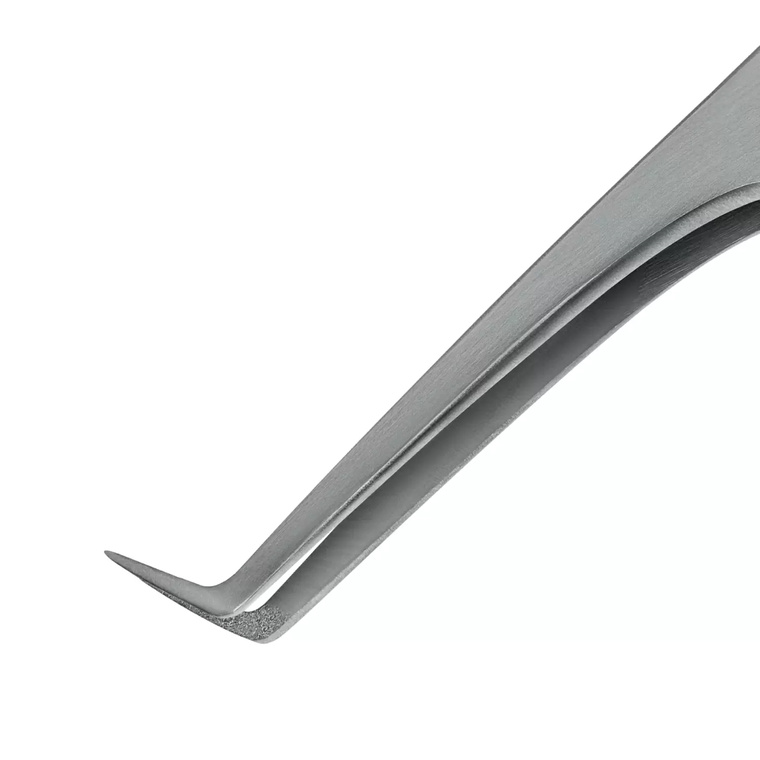 Пинцет для наращивания ресниц TimBale Diamond C-3, 7 мм