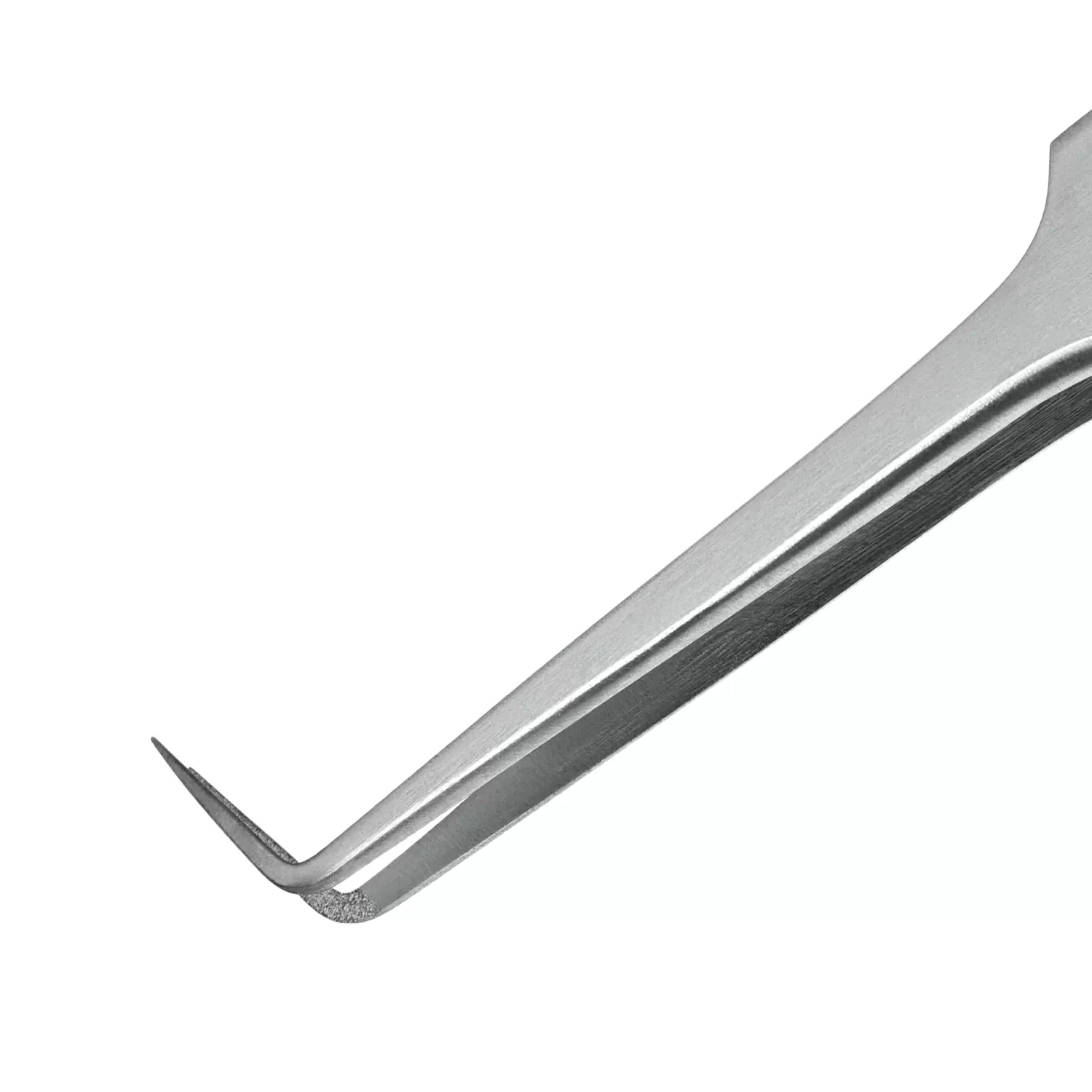 Пинцет для наращивания ресниц TimBale Diamond N-3, 7 мм