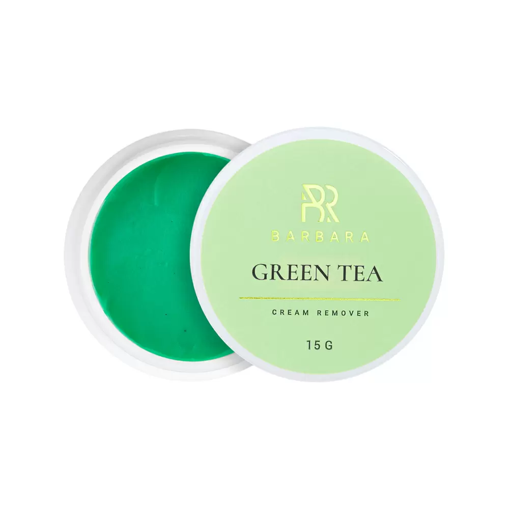Ремувер кремовый для снятия ресниц BARBARA GREEN TEA, 15 г, Зелёный чай