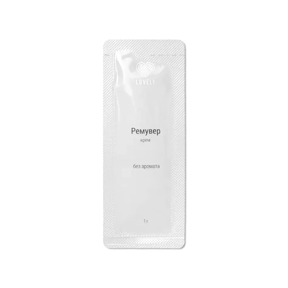 Ремувер кремовый для снятия ресниц Lovely, 1 г