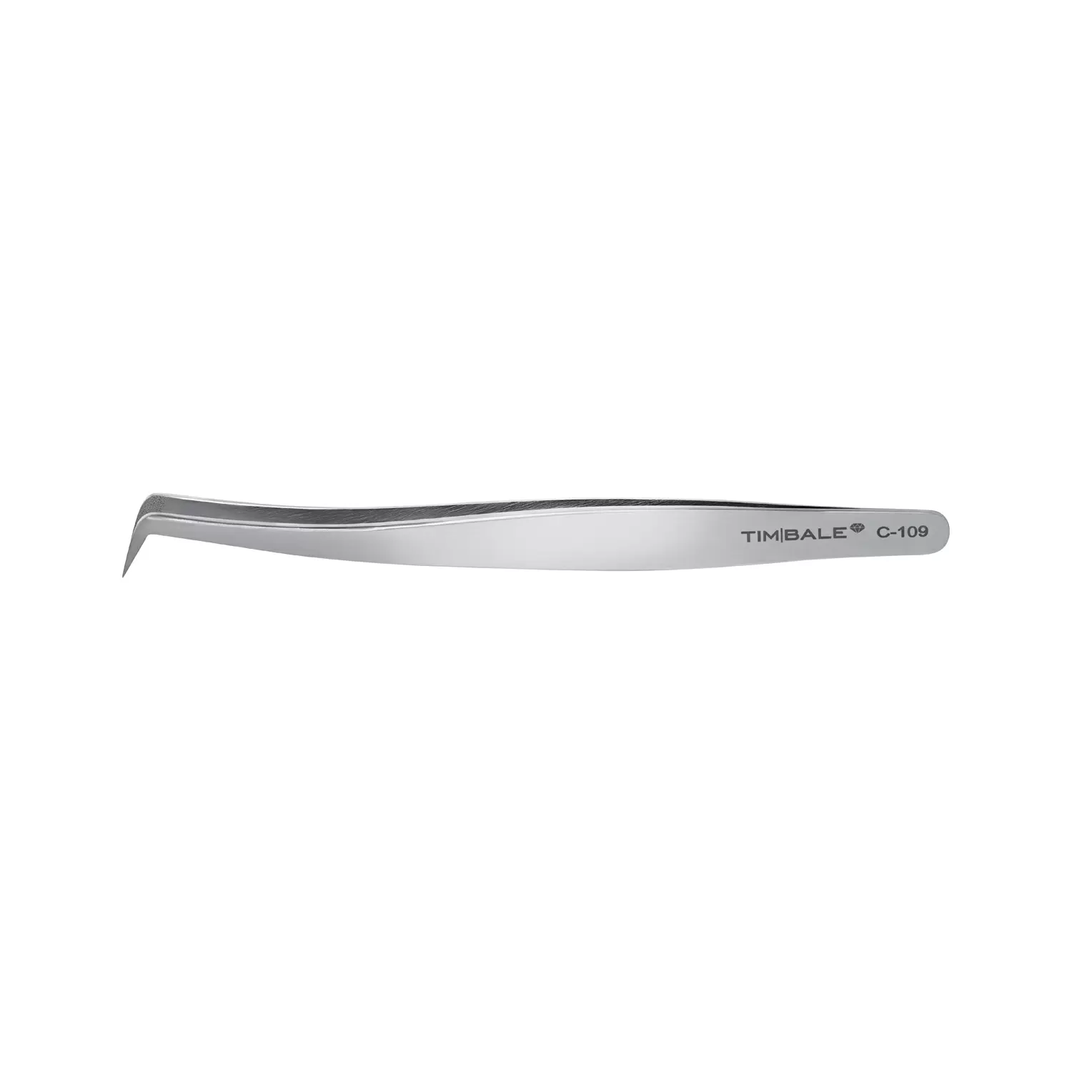 Пинцет для наращивания ресниц TimBale Diamond C-109