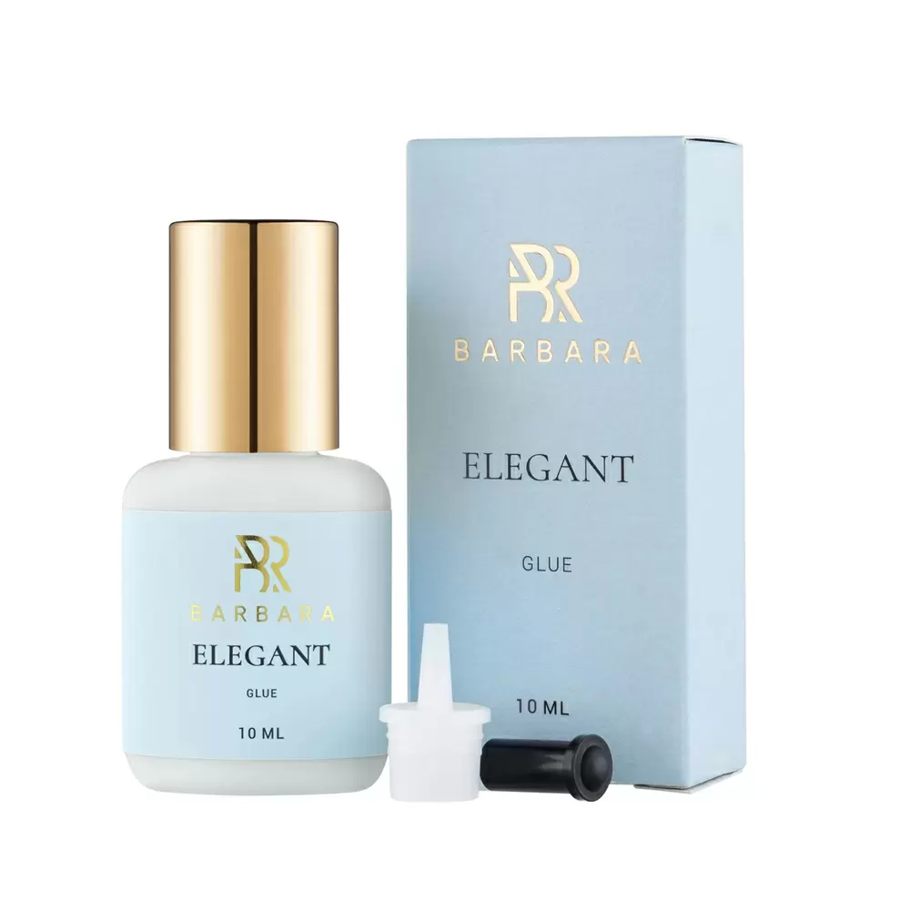 Клей BARBARA Elegant чёрный для наращивания ресниц, 10 мл