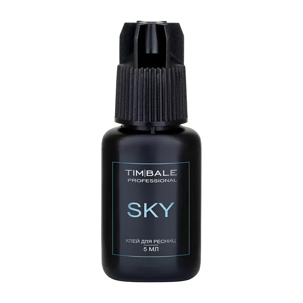 Клей TimBale Sky чёрный для наращивания ресниц, 5 мл