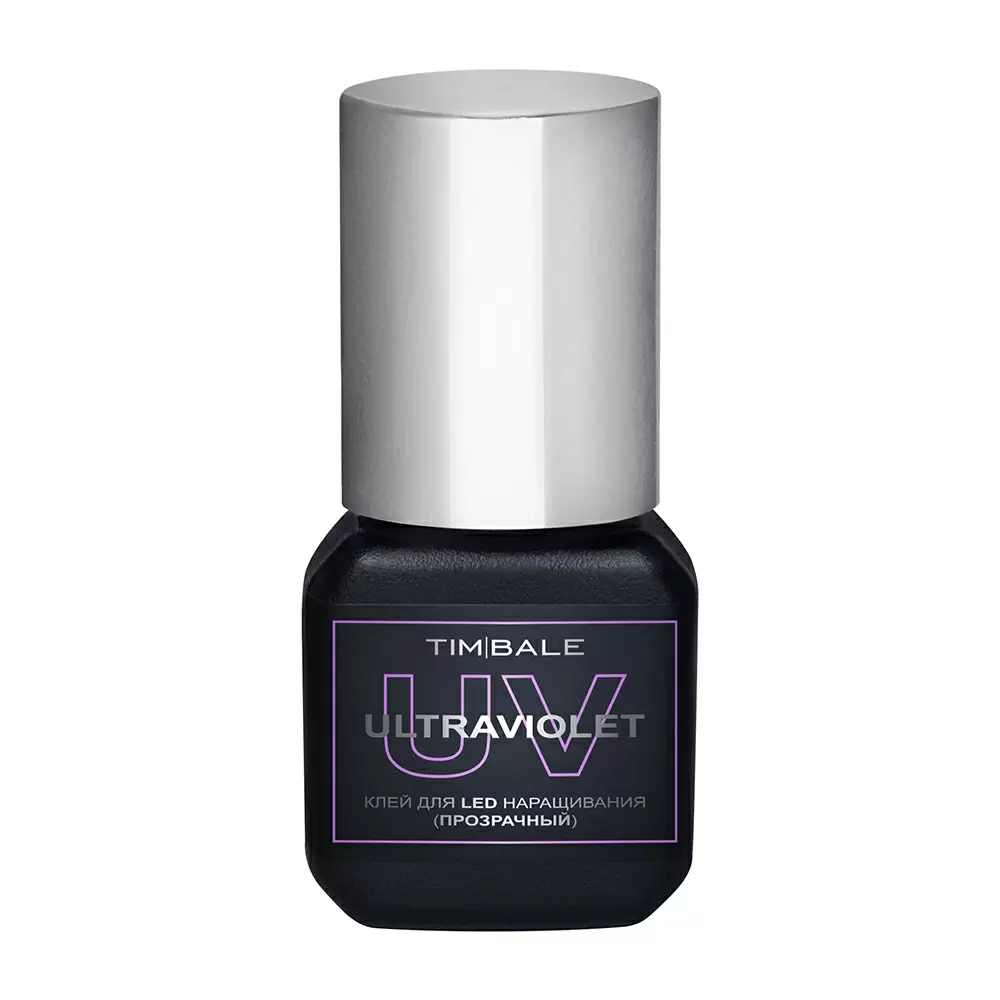 Клей TimBale UV Crystal Ultraviolet ПРОЗРАЧНЫЙ для наращивания ресниц, 5 мл