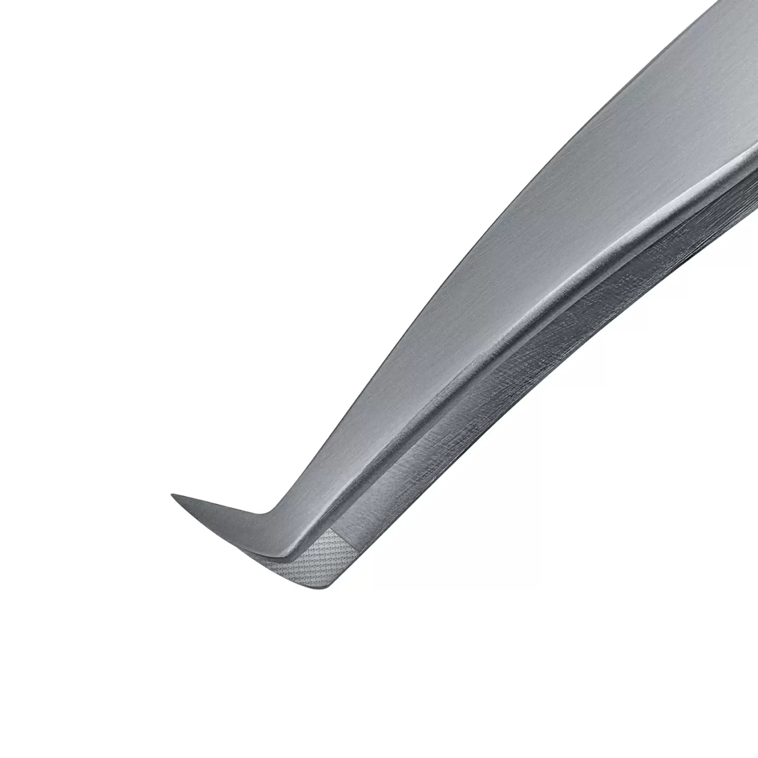 Пинцет для наращивания ресниц TimBale ZD-27, Fiber