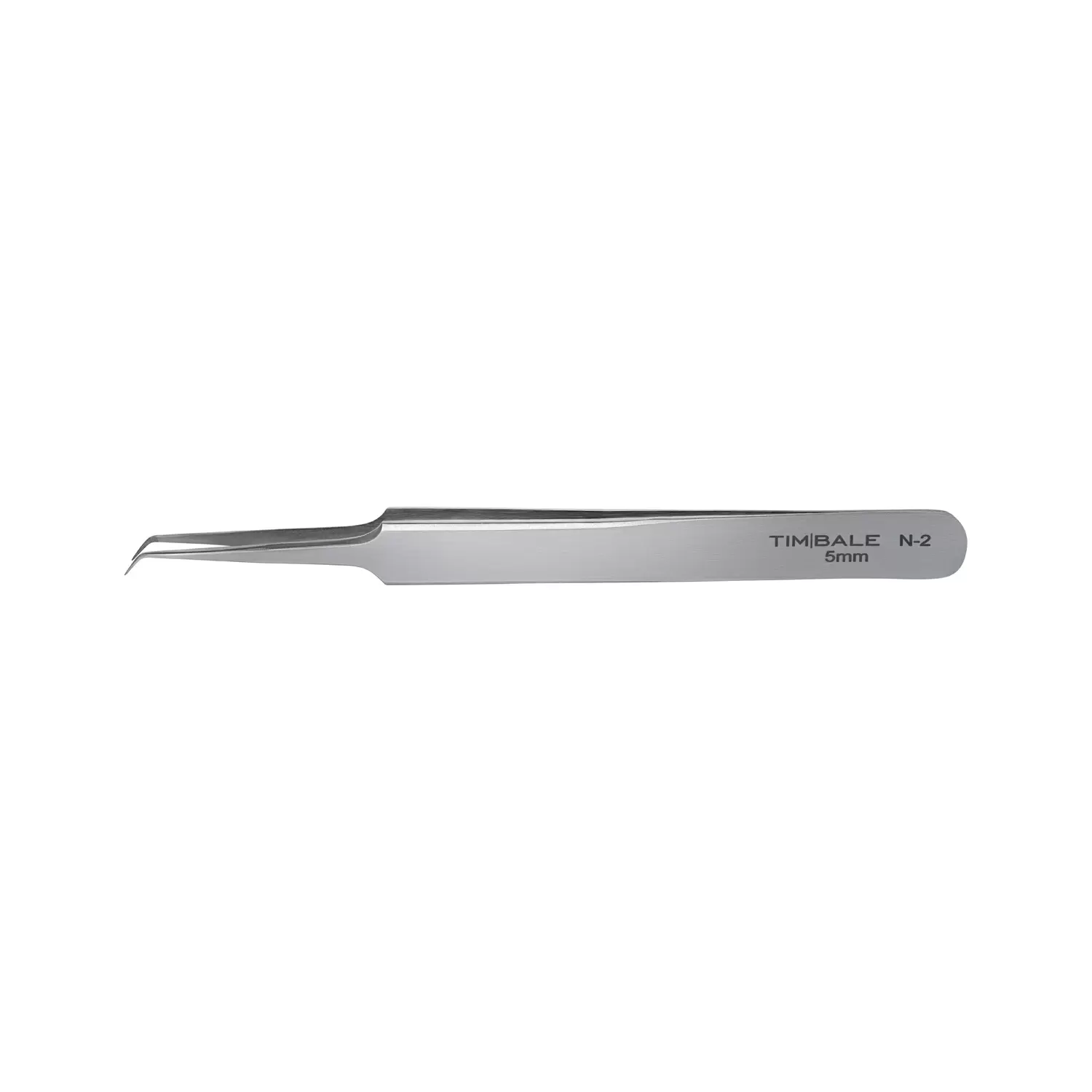 Пинцет для наращивания ресниц TimBale Nano N-2, 5 мм