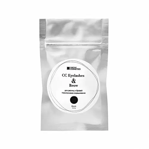 Хна для окрашивания ресниц и бровей СС Eyelashes&Brow в саше, 10 г