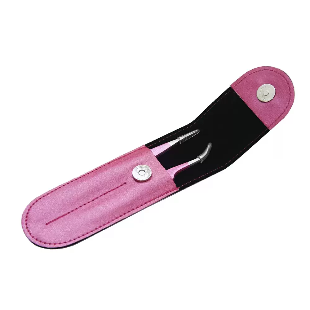 Набор пинцетов BARBARA, Розовый металлик