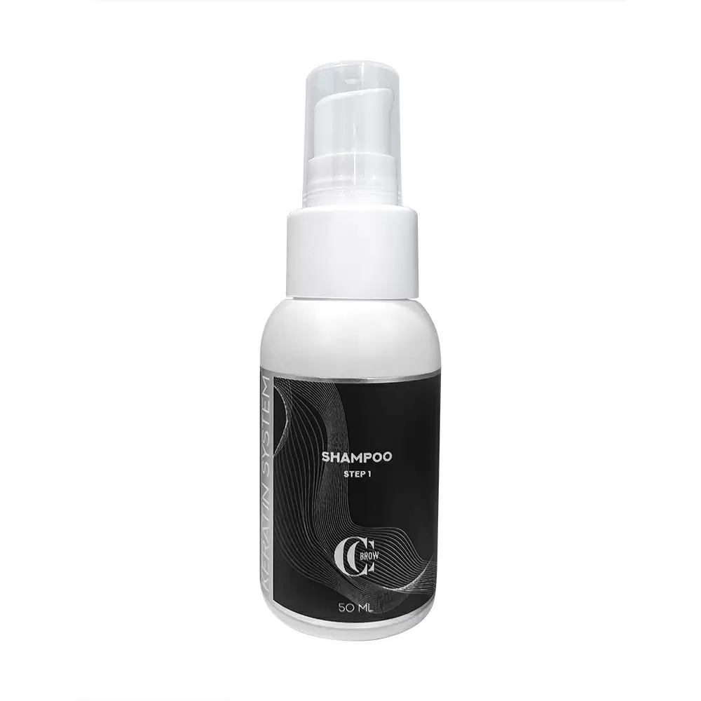 Шампунь глубокой очистки для бровей CC Brow KERATIN SYSTEM, STEP 1, 50 мл