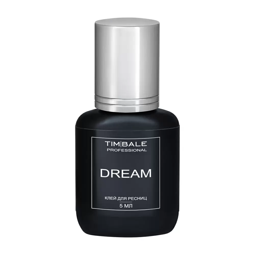 Клей TimBale DREAM чёрный для наращивания ресниц, 5 мл