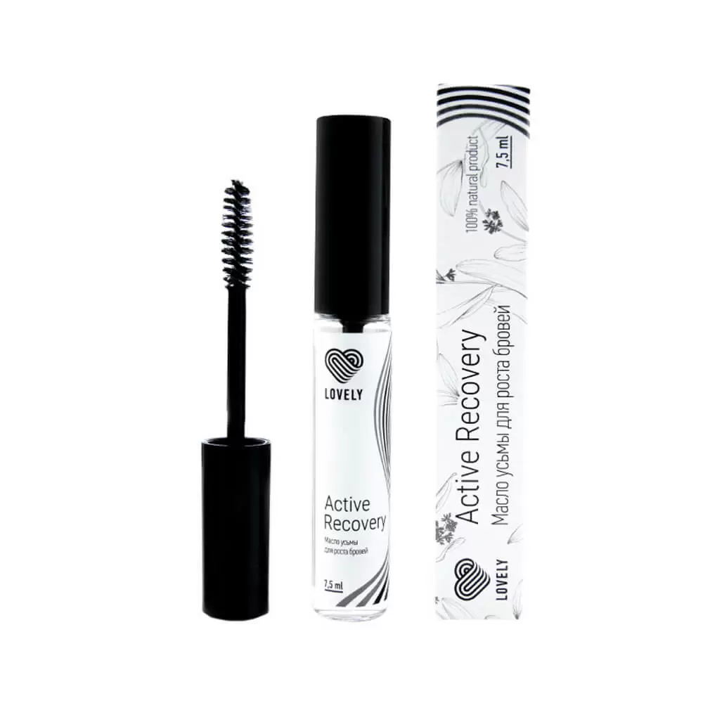 Масло усьмы для роста бровей и ресниц Lovely, 7.5 мл