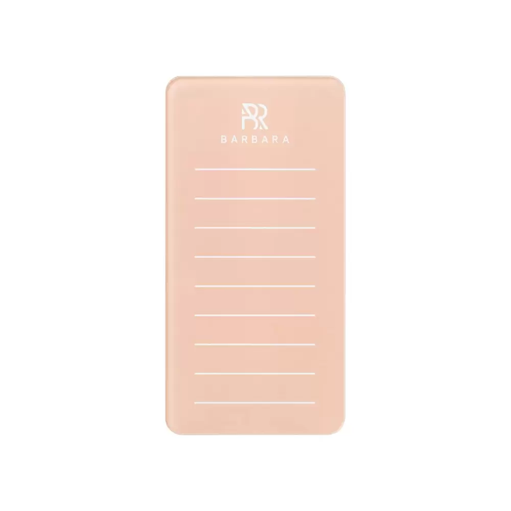 Лэшбокс фирменный BARBARA, Peach, 5 планшетов, Персиковый
