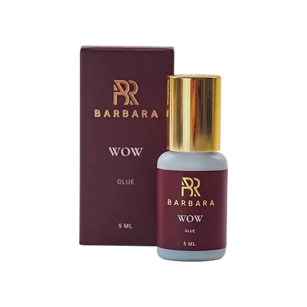 Клей BARBARA WOW чёрный для наращивания ресниц, 5 мл, Уценка