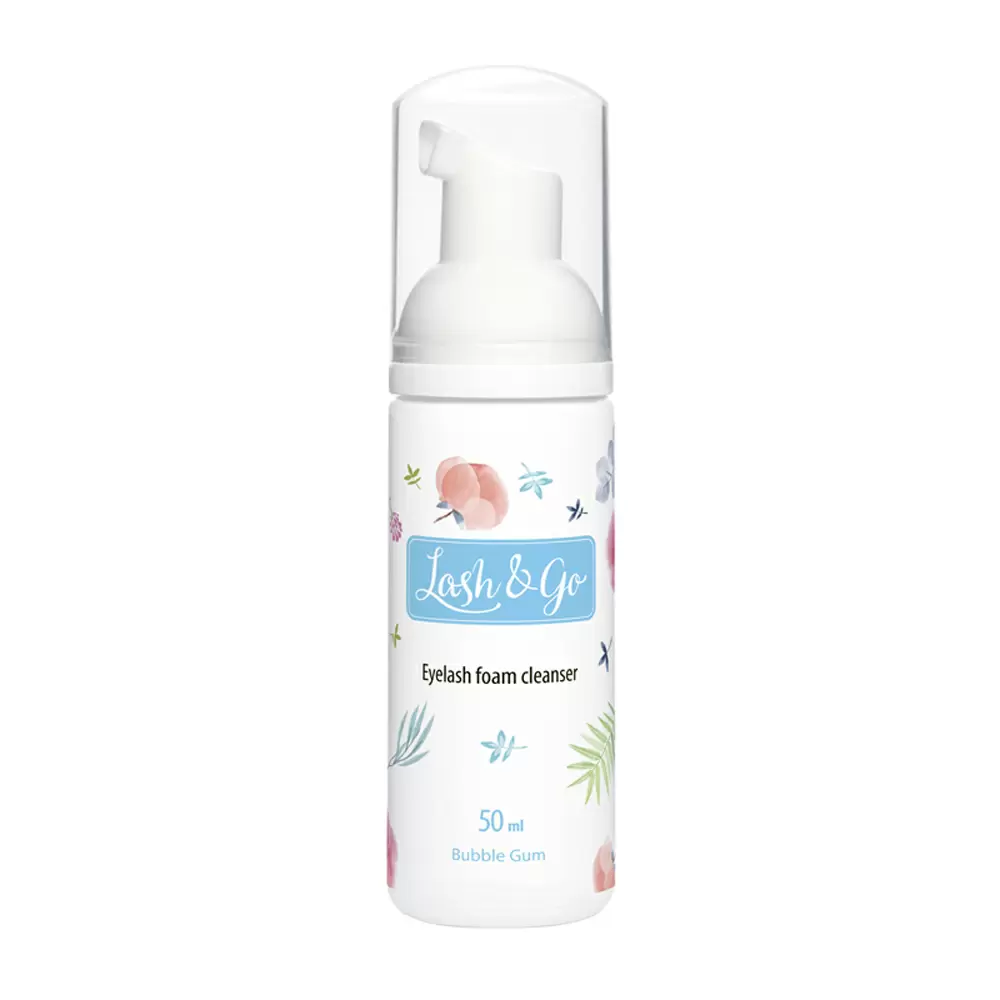 Очищающая пенка для наращенных ресниц Lash&Go MARY, 50 мл