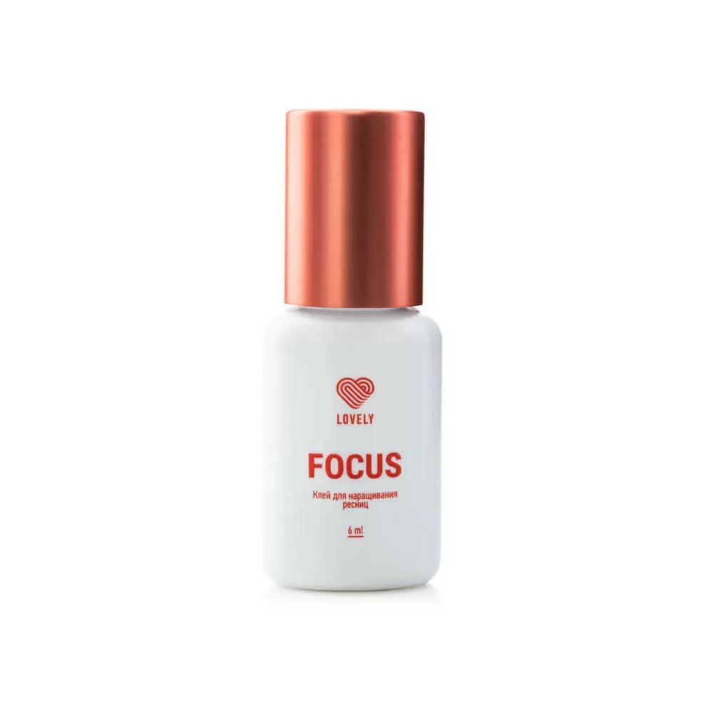 Клей чёрный для наращивания ресниц Lovely Focus