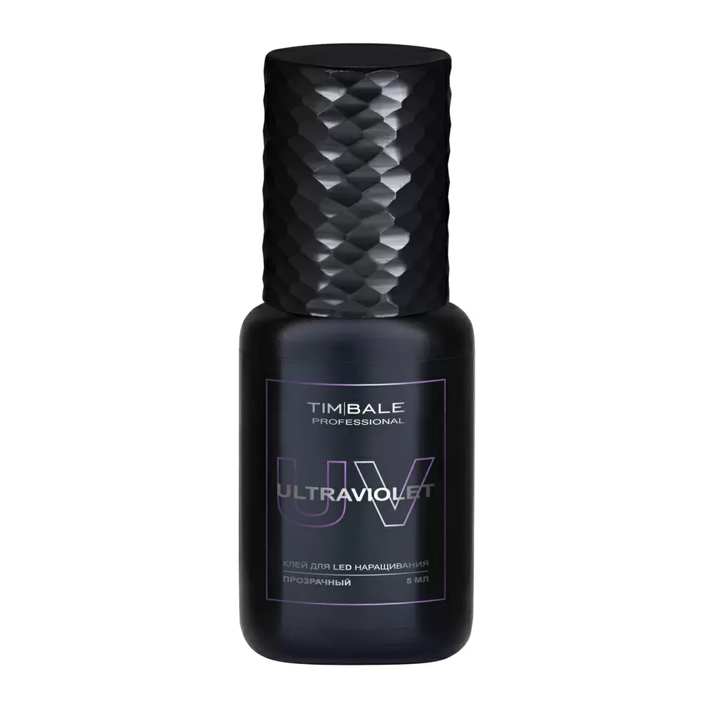 Клей TimBale UV Crystal Ultraviolet ПРОЗРАЧНЫЙ для наращивания ресниц, 5 мл
