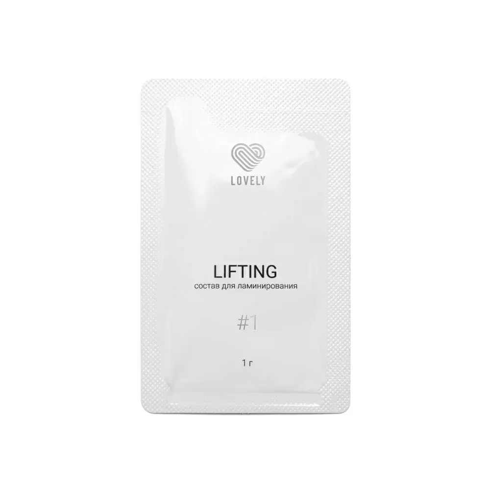 Состав для ламинирования ресниц Lovely №1 Lifting в саше, 1 г