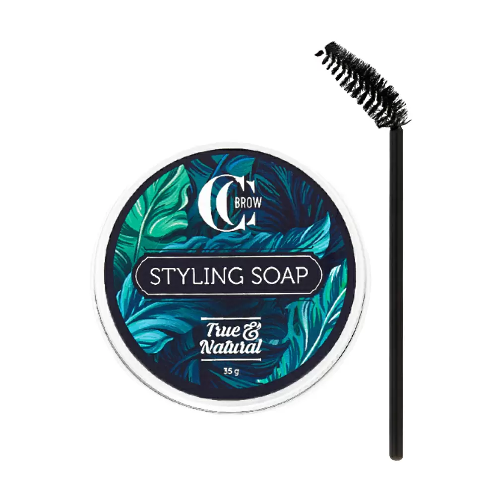 Мыло для укладки бровей со щеточкой Styling Soap, True&Natural, 35 г