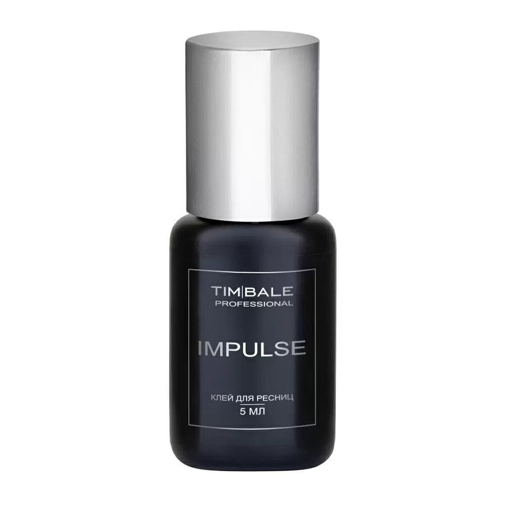 Клей TimBale IMPULSE чёрный для наращивания ресниц, 5 мл