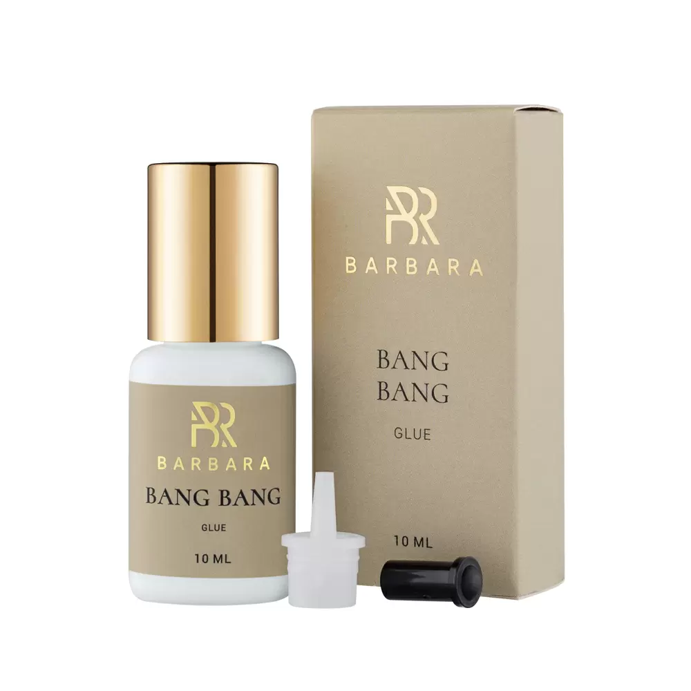 Клей BARBARA Bang Bang чёрный для наращивания ресниц, 10 мл
