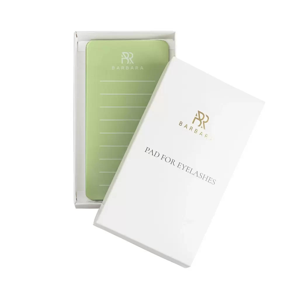 Планшет фирменный для ресниц малый BARBARA, Olive