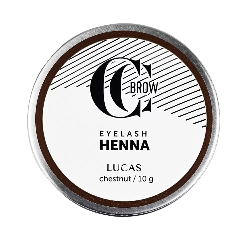 Хна для окрашивания ресниц и бровей СС Eyelashes&Brow в баночке, 10 г