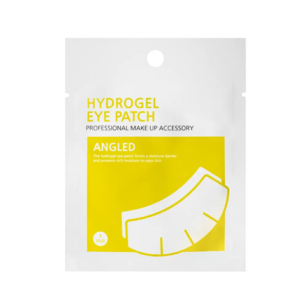 Патчи гидрогелевые HS ANGLED для изоляции ресниц, 1 пара