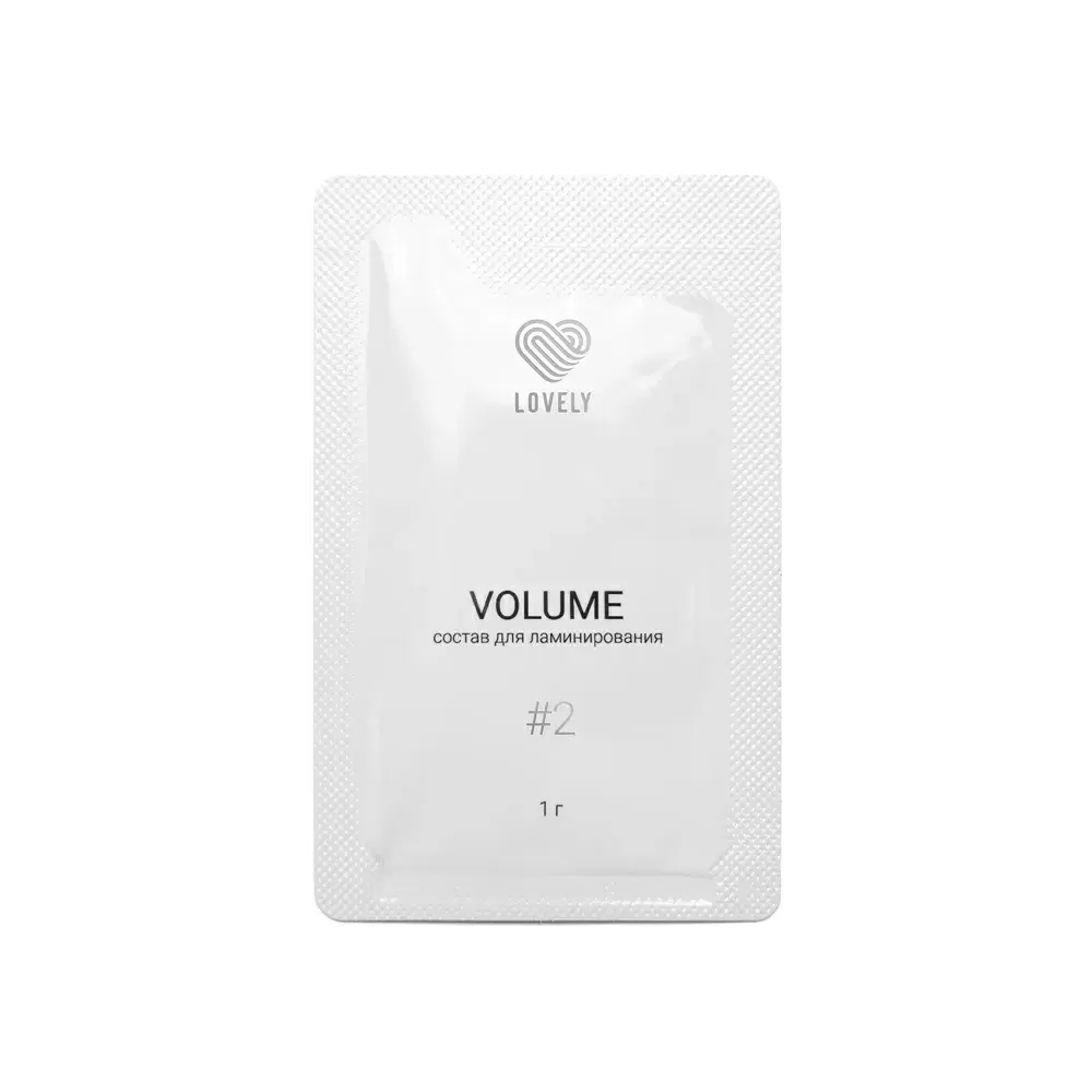 Состав для ламинирования ресниц Lovely №2 Volume в саше, 1 г