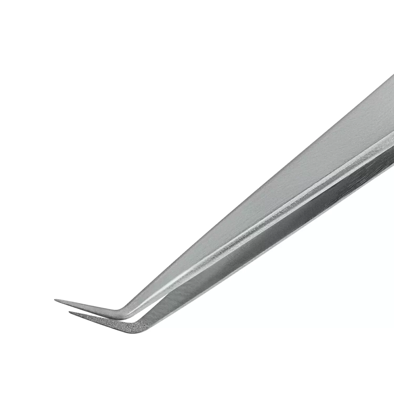 Пинцет для наращивания ресниц TimBale Diamond C-101, 7 мм, 65 градусов