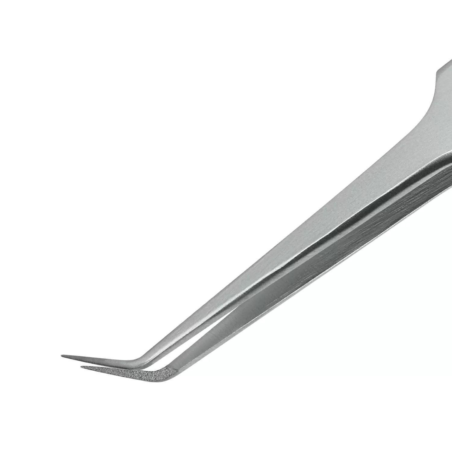 Пинцет для наращивания ресниц TimBale Diamond N-2, 7 мм