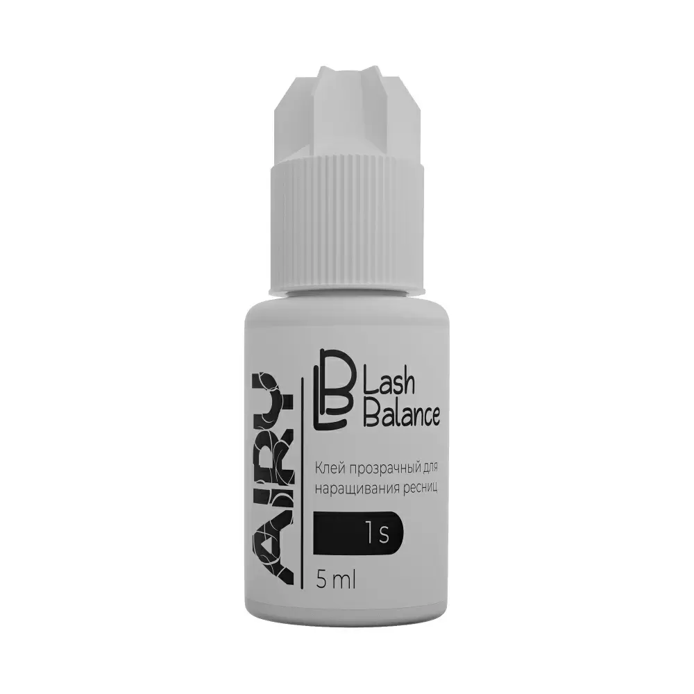 Клей Lash Balance AIRY прозрачный для наращивания ресниц, 5 мл